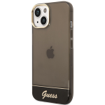 Carcasa Guess Translucent compatibila cu iPhone 14 Plus / 15 Plus, Negru 3 - lerato.ro