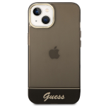 Carcasa Guess Translucent compatibila cu iPhone 14 Plus / 15 Plus, Negru 2 - lerato.ro
