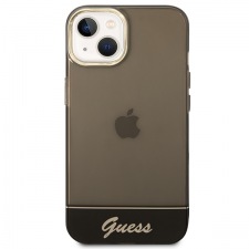 Carcasa Guess Translucent compatibila cu iPhone 14 Plus / 15 Plus, Negru