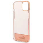 Carcasa Guess Translucent compatibila cu iPhone 14 Plus / 15 Plus, Roz 8 - lerato.ro