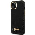 Carcasa Guess Croco Collection compatibila cu iPhone 14 Plus / 15 Plus, Negru 3 - lerato.ro