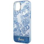 Carcasa Guess Porcelain Collection compatibila cu iPhone 14 Plus / 15 Plus, Albastru 7 - lerato.ro