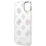 Carcasa Guess Peony Glitter compatibila cu iPhone 14 Plus / 15 Plus, Transparent 8 - lerato.ro
