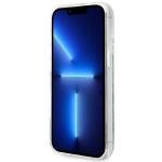 Carcasa Guess Flower Liquid Glitter compatibila cu iPhone 14 Plus / 15 Plus, Verde 6 - lerato.ro