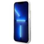 Carcasa Guess Flower Liquid Glitter compatibila cu iPhone 14 Plus / 15 Plus, Violet 6 - lerato.ro