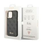 Husa Guess 4G Vintage Gold Logo compatibila cu iPhone 14 Pro, Negru 9 - lerato.ro