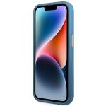Husa Guess 4G Vintage Gold Logo compatibila cu iPhone 14 Pro, Albastru 6 - lerato.ro