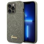 Husa Guess Glitter Script compatibila cu iPhone 14 Pro, Verde 4 - lerato.ro