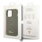 Husa Guess Glitter Script compatibila cu iPhone 14 Pro, Verde 9 - lerato.ro