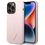 Husa Guess Silicone Triangle compatibila cu iPhone 14 Pro, Violet 4 - lerato.ro
