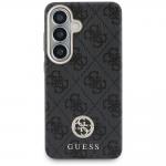 Carcasa Guess 4G Rhinestone Round Logo cu MagSafe compatibila cu Samsung Galaxy S26 Plus, Negru 2 - lerato.ro