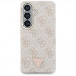 Carcasa Guess 4G Triangle Logo cu MagSafe compatibila cu Samsung Galaxy S26 Plus, Roz 2 - lerato.ro