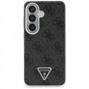 Carcasa Guess 4G Triangle Logo cu MagSafe compatibila cu Samsung Galaxy S26 Plus, Negru