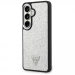 Carcasa Guess Fixed Glitter Triangle cu MagSafe compatibila cu Samsung Galaxy S26 Plus, Silver 3 - lerato.ro