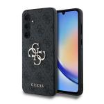 Carcasa Guess 4G Big Metal Logo compatibila cu Samsung Galaxy A35, Negru 4 - lerato.ro