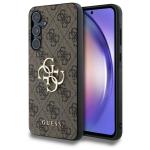 Carcasa Guess 4G Big Metal Logo compatibila cu Samsung Galaxy A55, Maro 4 - lerato.ro