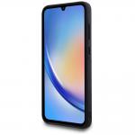 Carcasa Guess 4G Big Metal Logo compatibila cu Samsung Galaxy A35, Roz 6 - lerato.ro