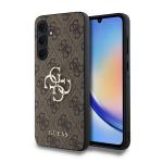 Carcasa Guess 4G Big Metal Logo compatibila cu Samsung Galaxy A35, Maro 4 - lerato.ro