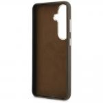 Carcasa Guess Grained Big 4G Metal Logo compatibila cu Samsung Galaxy S26 Plus, Maro 8 - lerato.ro