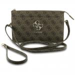 Geanta Clutch Guess 4G Big Logo, 21 x 13.5 x 3.5 cm, Maro 2 - lerato.ro