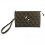 Geanta Clutch Guess 4G Big Logo, 21 x 13.5 x 3.5 cm, Maro 3 - lerato.ro