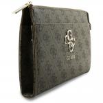Geanta Clutch Guess 4G Big Logo, 21 x 13.5 x 3.5 cm, Maro 4 - lerato.ro