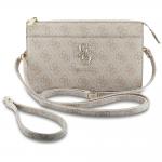 Geanta Clutch Guess 4G Big Logo, 21 x 13.5 x 3.5 cm, Roz 2 - lerato.ro
