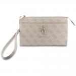 Geanta Clutch Guess 4G Big Logo, 21 x 13.5 x 3.5 cm, Roz 3 - lerato.ro