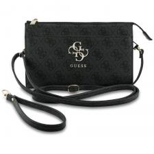 Geanta Clutch Guess 4G Big Logo, 21 x 13.5 x 3.5 cm, Negru