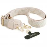 Husa Guess 4G Big Rhinestone Triangle Strap cu MagSafe compatibila cu Samsung Galaxy S26, Roz 9 - lerato.ro