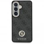 Husa Guess 4G Big Rhinestone Triangle Strap cu MagSafe compatibila cu Samsung Galaxy S26, Negru 2 - lerato.ro