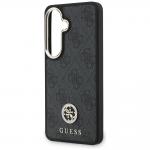 Husa Guess 4G Big Rhinestone Triangle Strap cu MagSafe compatibila cu Samsung Galaxy S26, Negru 7 - lerato.ro