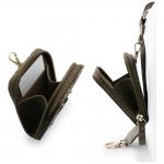 Snur pentru carcase Guess 4G Metal Logo cu portofel, Maro 6 - lerato.ro