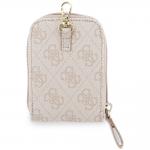 Snur pentru carcase Guess 4G Metal Logo cu portofel, Roz 5 - lerato.ro