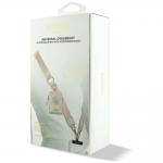 Snur pentru carcase Guess 4G Metal Logo cu portofel, Roz 7 - lerato.ro