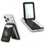 Portofel magnetic cu oglinda si stand Guess 4G Stand Mirror, Compatibil MagSafe, Negru 4 - lerato.ro
