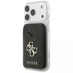 Portofel magnetic cu oglinda si stand Guess 4G Stand Mirror, Compatibil MagSafe, Negru 3 - lerato.ro