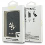 Portofel magnetic cu oglinda si stand Guess 4G Stand Mirror, Compatibil MagSafe, Negru 8 - lerato.ro