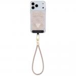 Set portofel magnetic si snur telefon Guess Triangle, Compatibil MagSafe, Roz 3 - lerato.ro