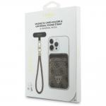 Set portofel magnetic si snur telefon Guess Triangle, Compatibil MagSafe, Maro 7 - lerato.ro