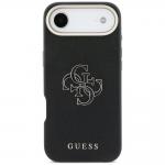 Husa Guess FW Resin Logo compatibila cu iPhone 17 Air, Negru 2 - lerato.ro
