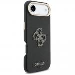 Husa Guess FW Resin Logo compatibila cu iPhone 17 Air, Negru 5 - lerato.ro