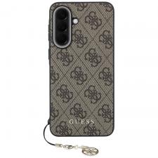 Carcasa Guess 4G Charm compatibila cu Samsung Galaxy A37 5G, Maro