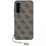 Carcasa Guess 4G Charm compatibila cu Samsung Galaxy A57 5G, Maro 2 - lerato.ro