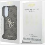 Carcasa Guess Leather 4G Metal Logo compatibila cu Samsung Galaxy A37 5G, Maro 9 - lerato.ro