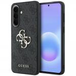 Carcasa Guess Leather 4G Metal Logo compatibila cu Samsung Galaxy A57 5G, Negru 4 - lerato.ro