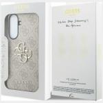 Carcasa Guess Leather 4G Metal Logo compatibila cu Samsung Galaxy A57 5G, Roz 9 - lerato.ro