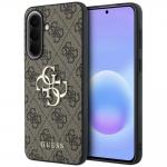 Carcasa Guess Leather 4G Metal Logo compatibila cu Samsung Galaxy A57 5G, Maro 4 - lerato.ro