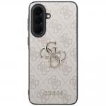 Carcasa Guess Leather 4G Metal Logo compatibila cu Samsung Galaxy A37 5G, Roz 2 - lerato.ro