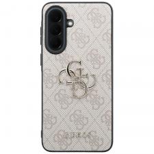 Huse si carcase Samsung , Carcasa Guess Leather 4G Metal Logo compatibila cu Samsung Galaxy A37 5G, Roz, lerato.ro